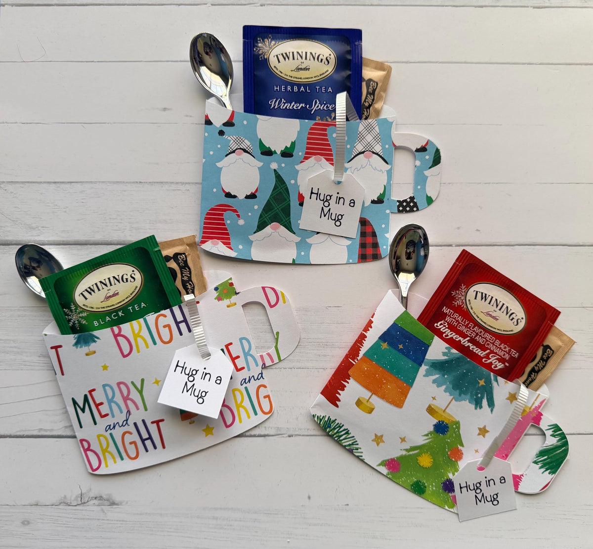 Holiday Tea Favors, Christmas Tea, Stocking Stuffers, White Elephant Gifts