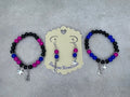 TV Girl Inspired Beaded Bracelet Earring Set