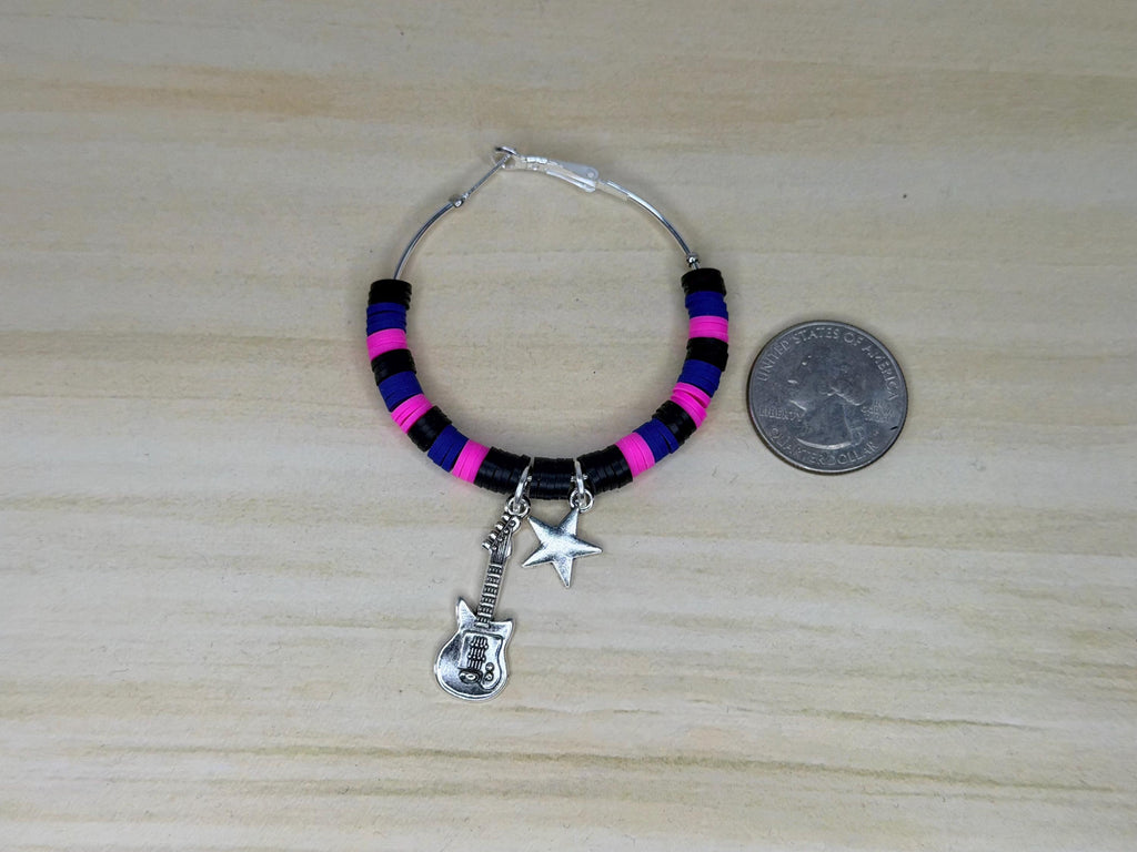 TV Girl Inspired Hoop ClayEarrings Bracelet Who Really Cares