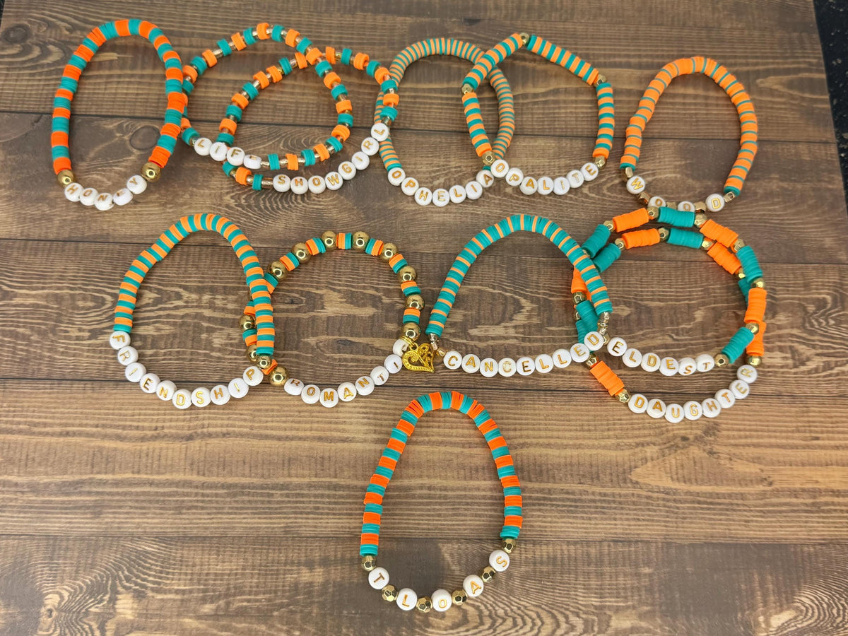 Life of a Showgirl Inspired Lyric Bracelets Swiftie Gift