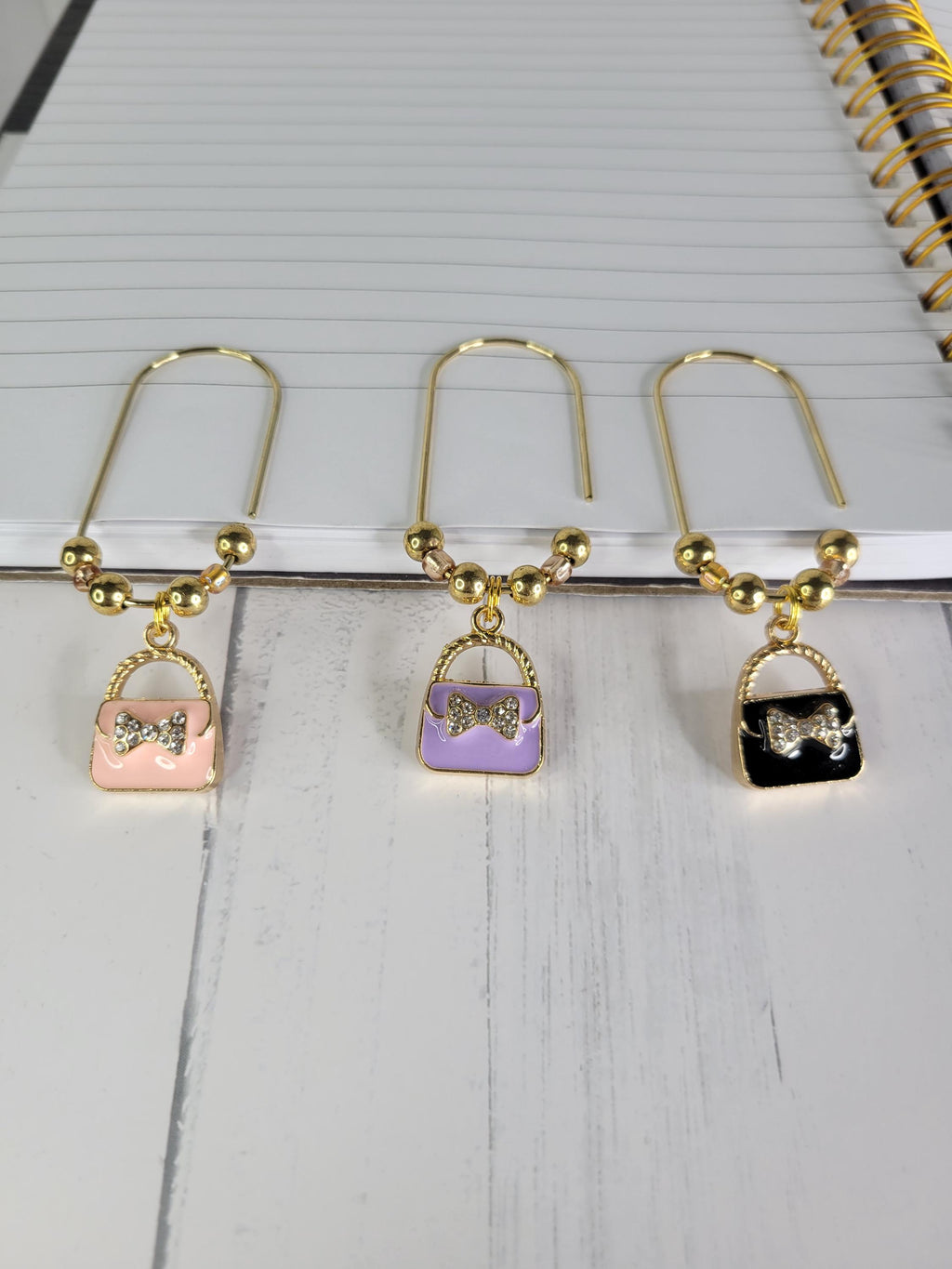 Purse Charms Paperclips for Journals & Agendas