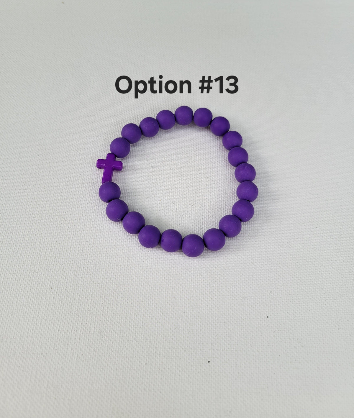 Silicone Cross Bracelet: Catholic Christian Religious Gift