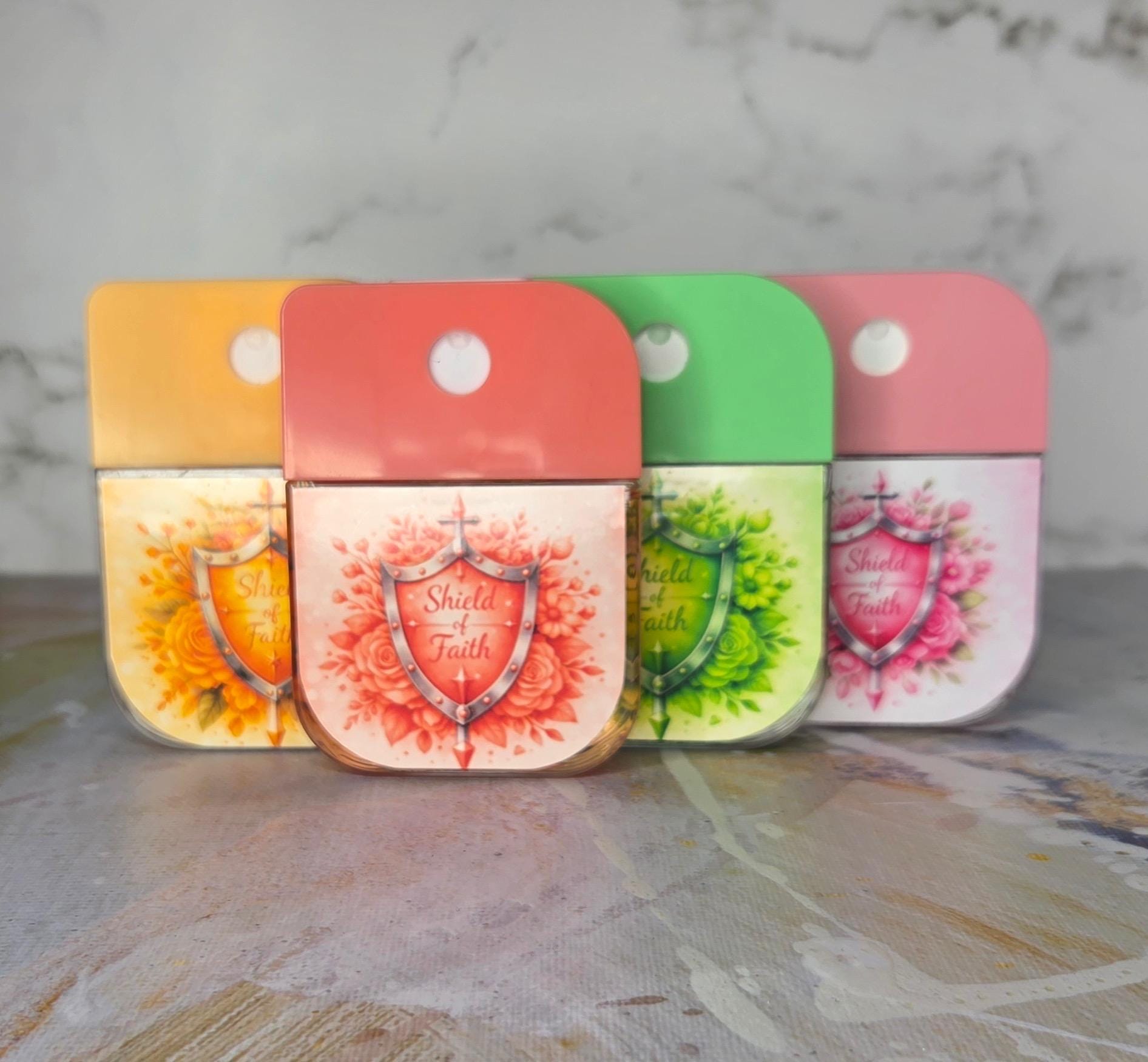 Shield of Faith Custom Pocket Spray Sanitizer