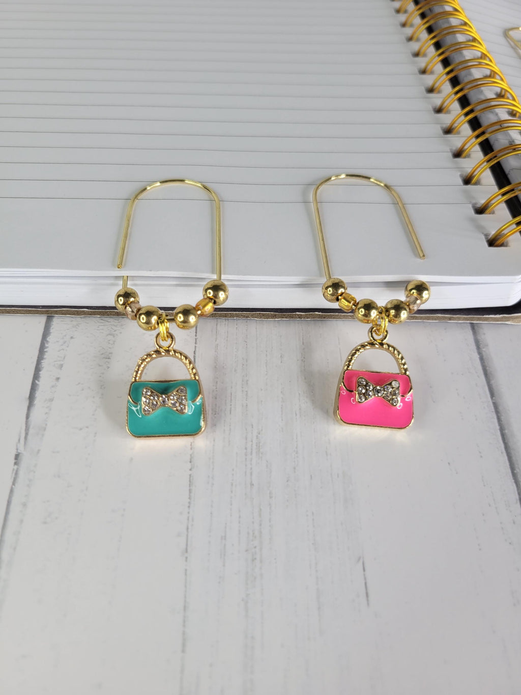 Purse Charms Paperclips for Journals & Agendas