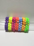 Silicone Cross Bracelet: Catholic Christian Religious Gift
