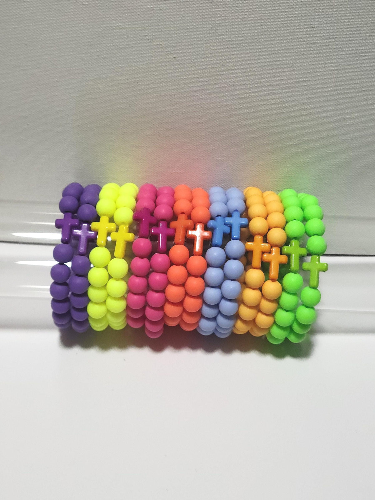 Silicone Cross Bracelet: Catholic Christian Religious Gift
