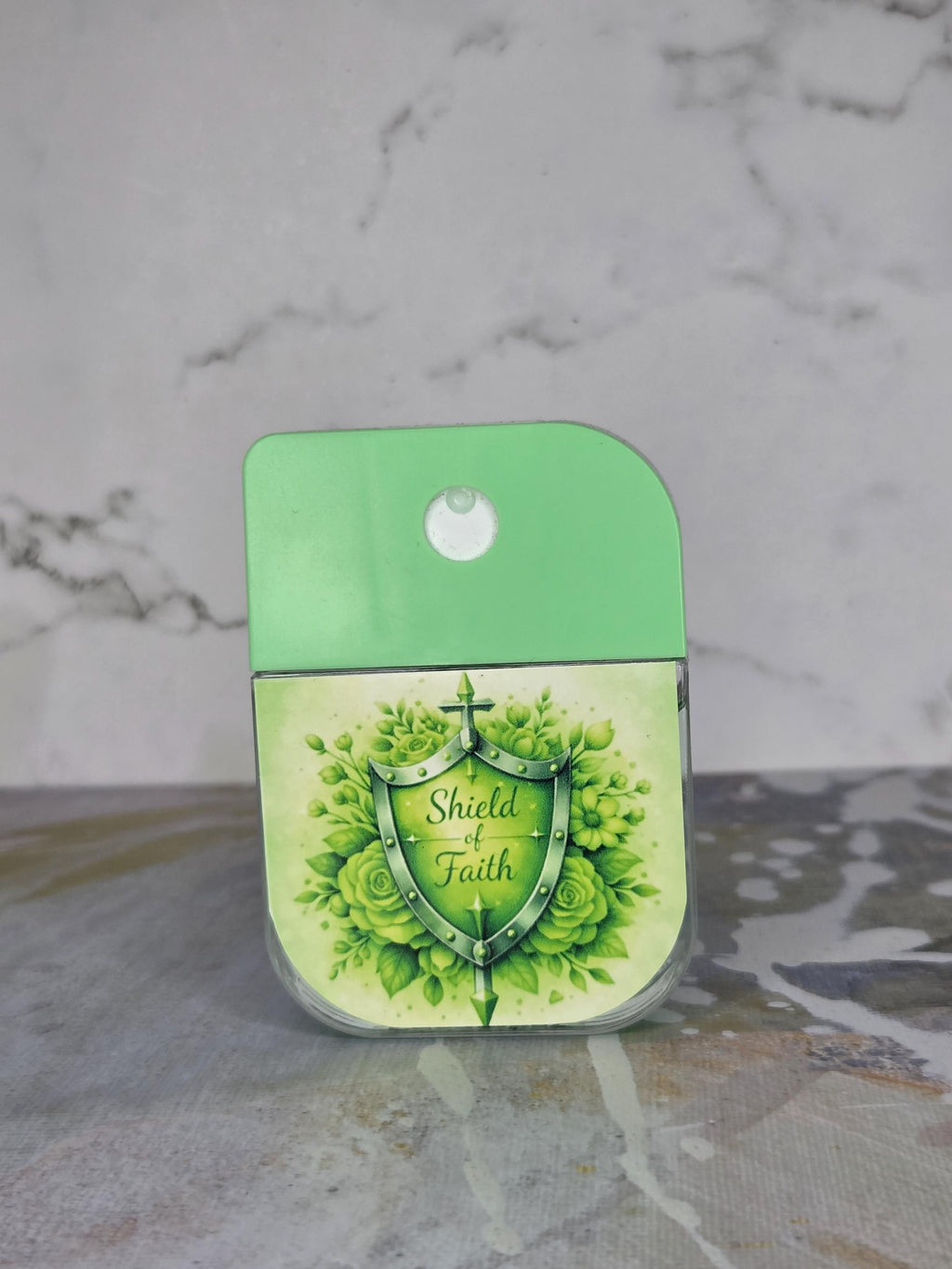 Shield of Faith Custom Pocket Spray Sanitizer