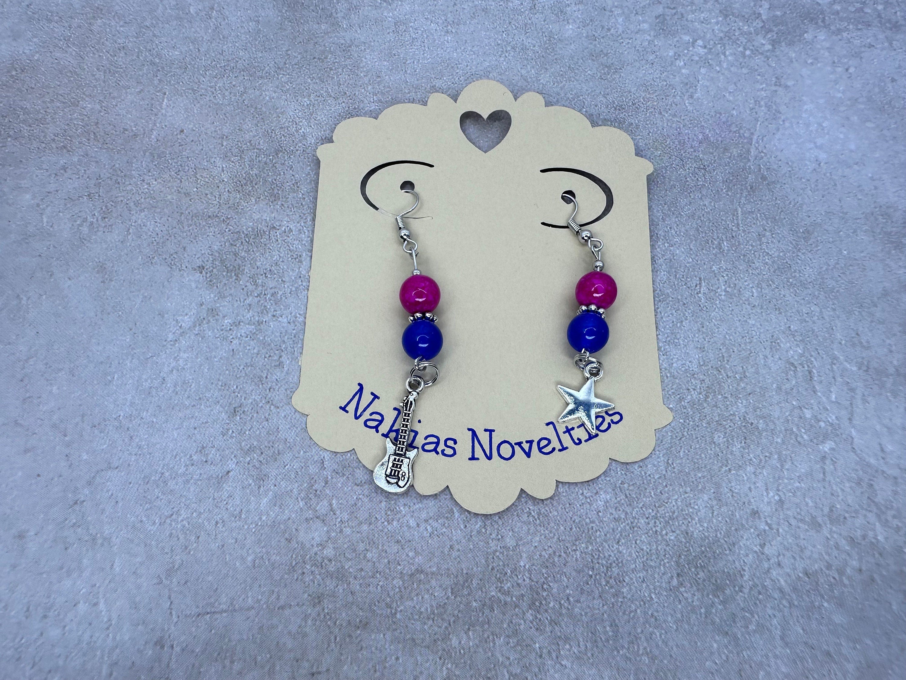 TV Girl Inspired Beaded Bracelet Earring Set