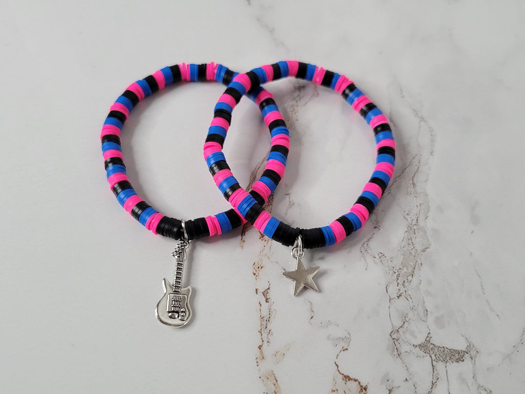 TV Girl Inspired Hoop ClayEarrings Bracelet Who Really Cares