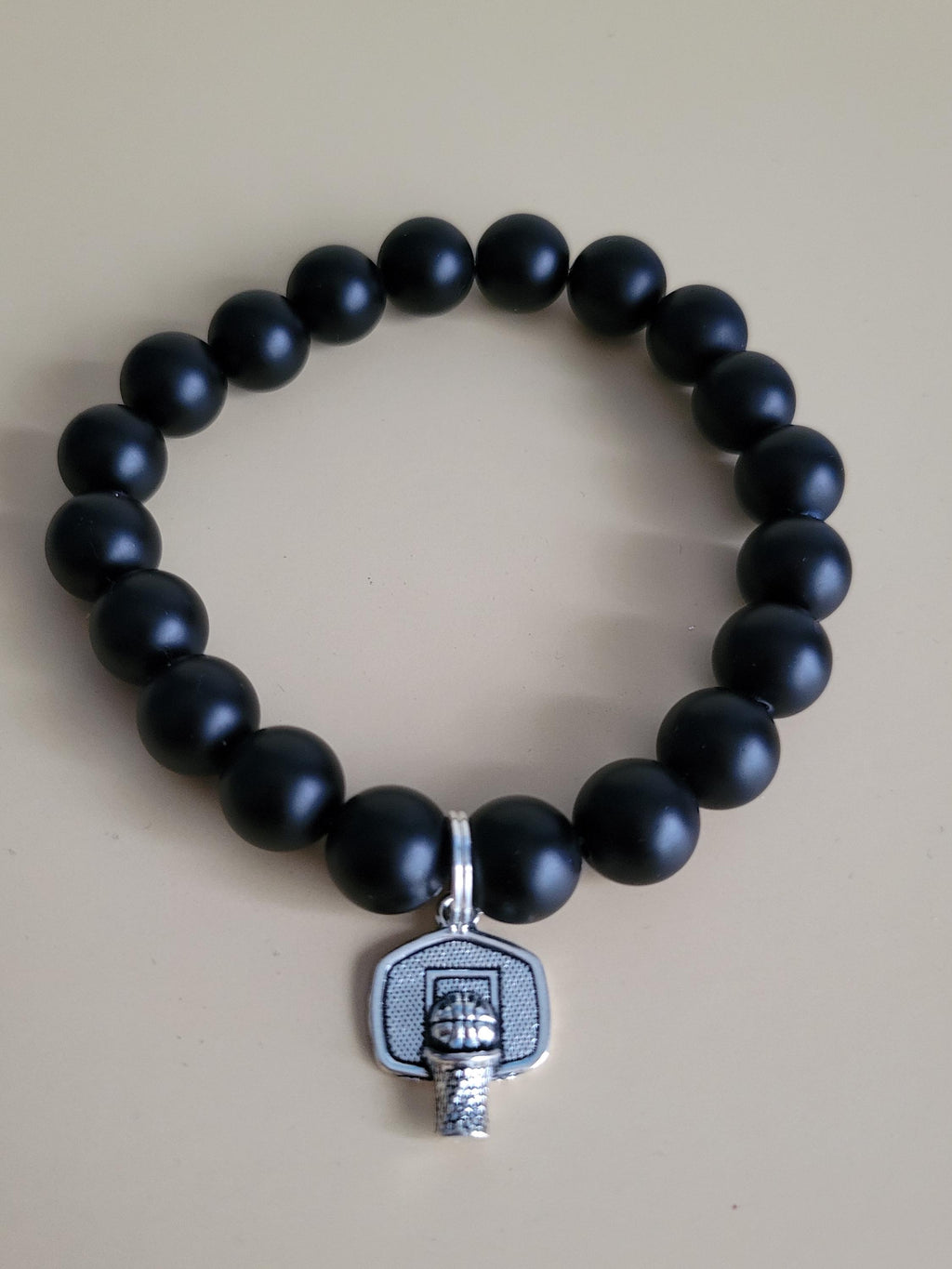Liberty WNBA Inspired Basketball Charm Bracelets Set