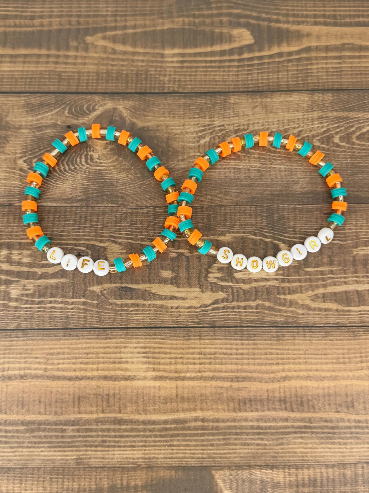 Life of a Showgirl Inspired Lyric Bracelets Swiftie Gift