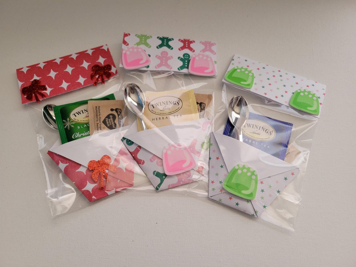 Christmas Tea Favors, Holiday Tea, Stocking Stuffers, White Elephant Gifts