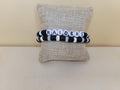 Raiders Clay Bead Bracelet Team Spirit Game Day Jewelry