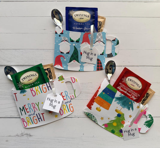 Holiday Tea Favors, Christmas Tea, Stocking Stuffers, White Elephant Gifts