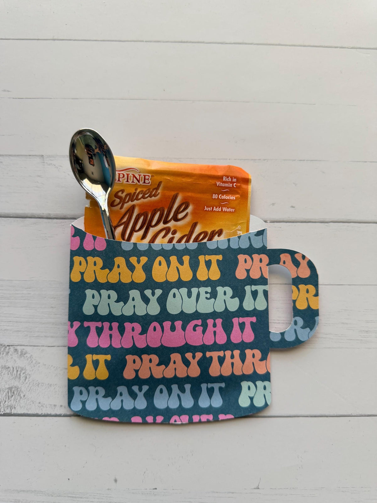 Christmas Tea Favors, Honey, Candy Cane, Pray Over It Gifts