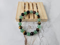 Tiger’s Eye / Green Aventurine Money Abundance Bracelet