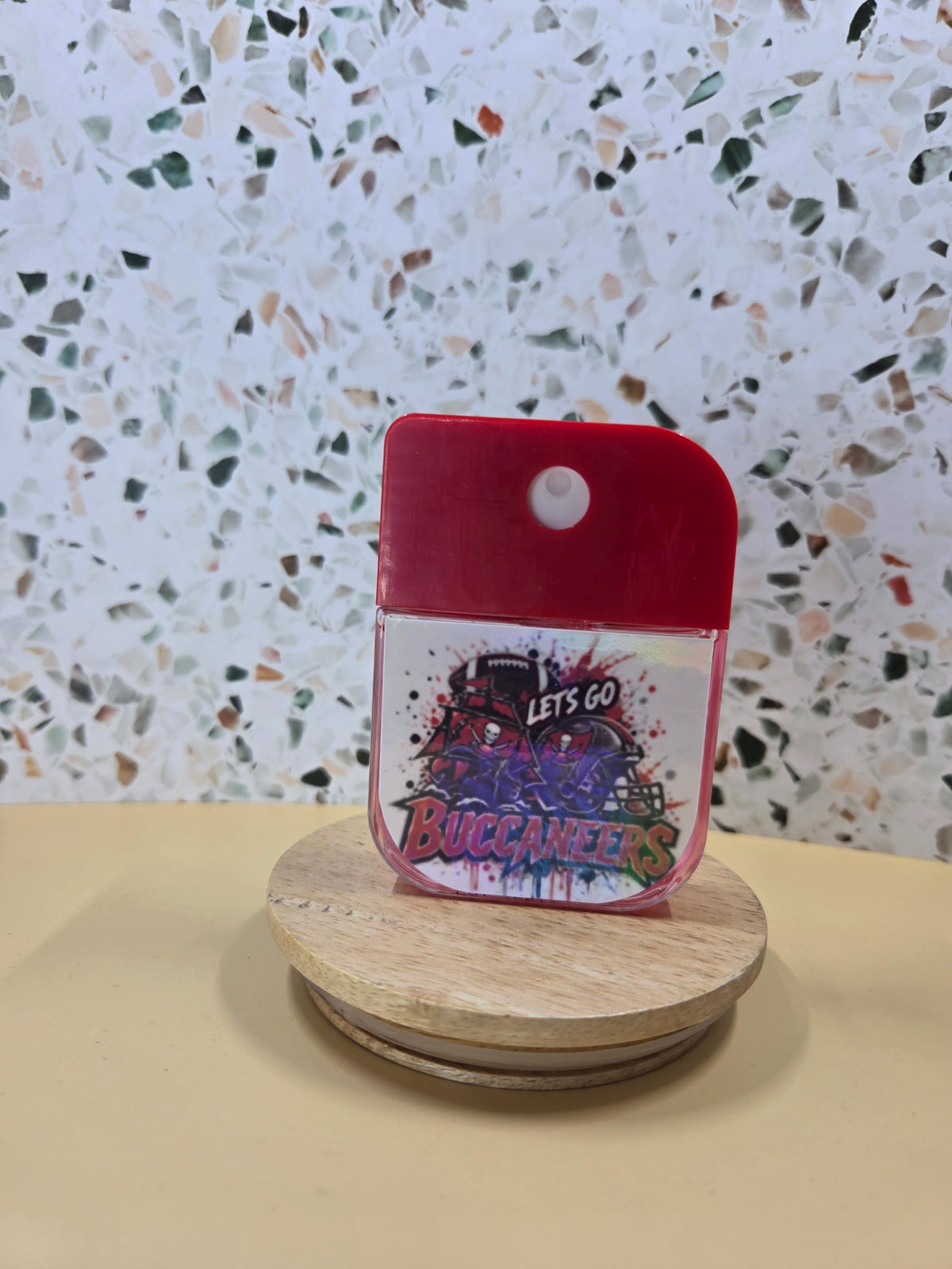 Football Themed Pocket Hand Sanitize Sprays - NFC South Inspired Fans - Tailgatr & Game Day Accessories