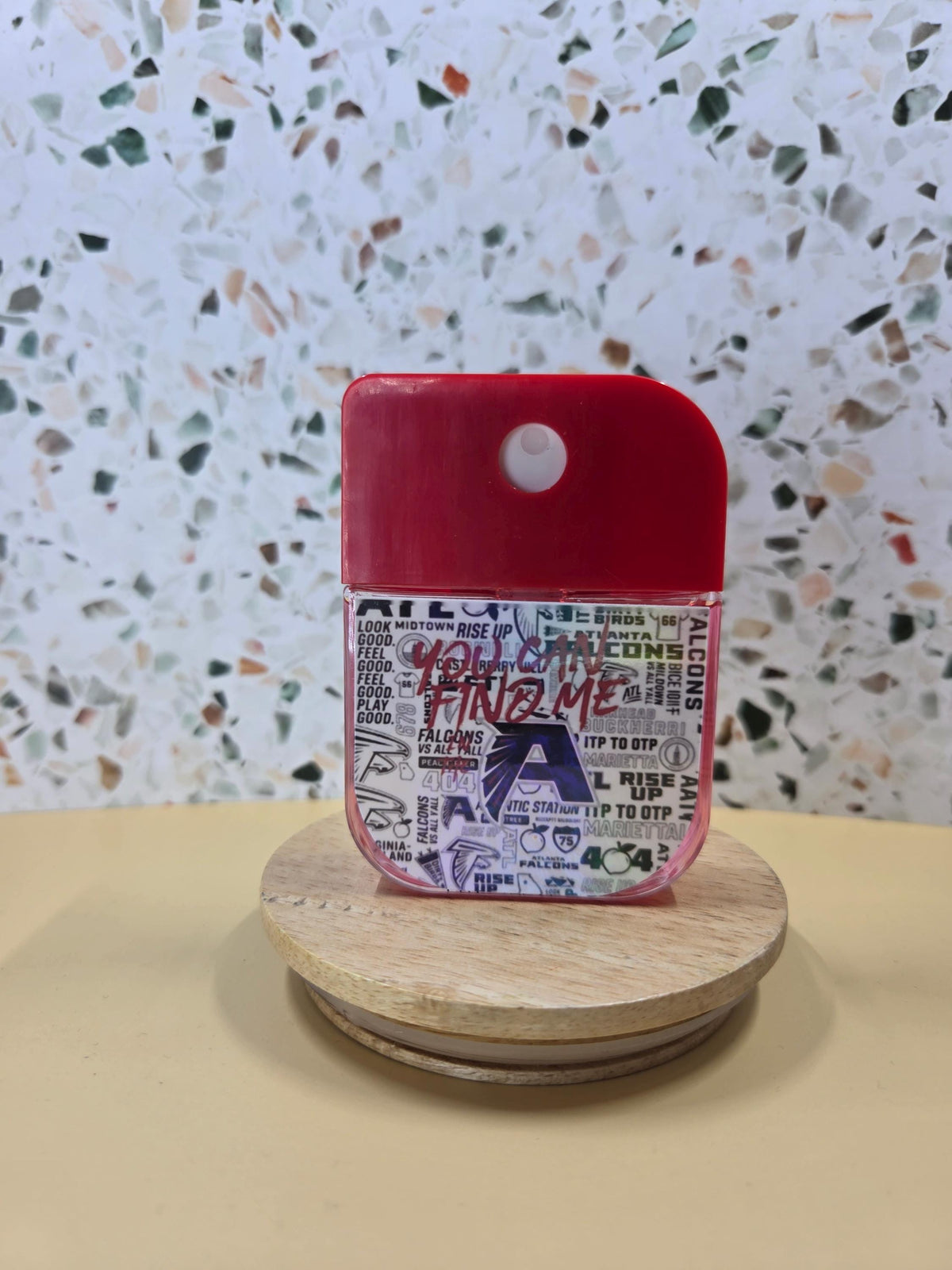 Football Themed Pocket Hand Sanitize Sprays - NFC South Inspired Fans - Tailgatr & Game Day Accessories