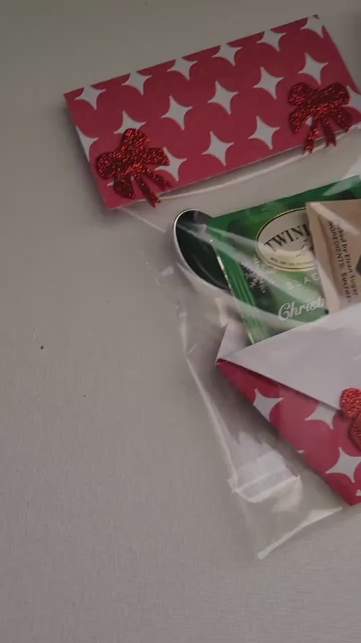 Christmas Tea Favors, Holiday Tea, Stocking Stuffers, White Elephant Gifts